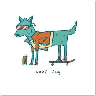 Cool dog Posters and Art